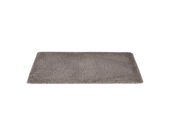 Tapis de bain, Icone NORASIA, l.50 x L.80 cm, taupe