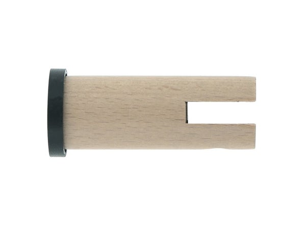 Lot de 2 embouts Atelier, chêne clair mat, Diam.28 mm