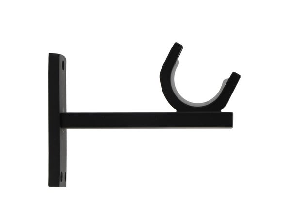 Support tringle à rideau Atelier, 28 mm noir mat MOBOIS
