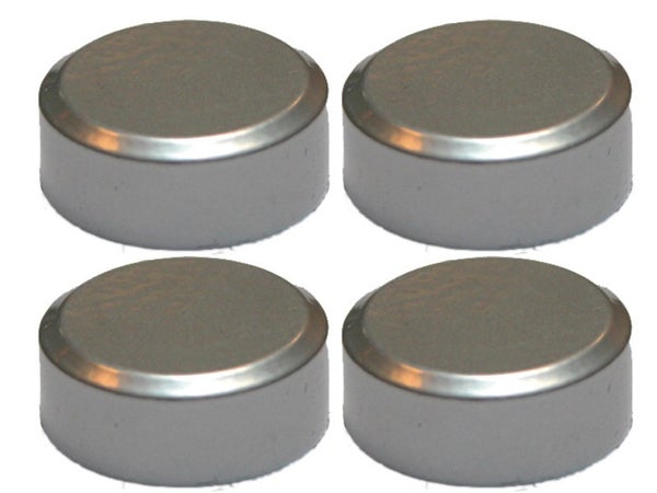 Fixations miroirs rondes aluminium