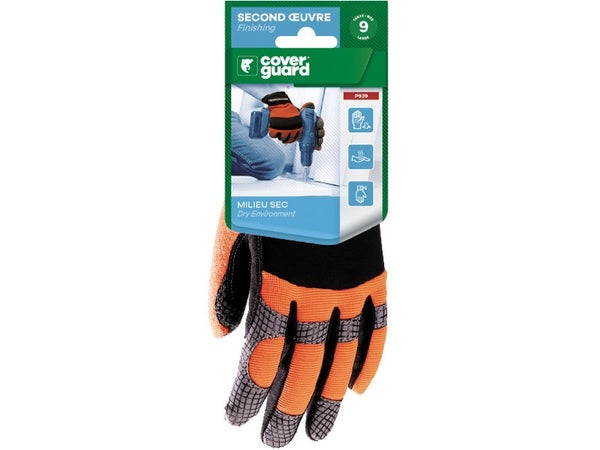 Gants de manutention (gros travaux) en synthétique P938, taille 8