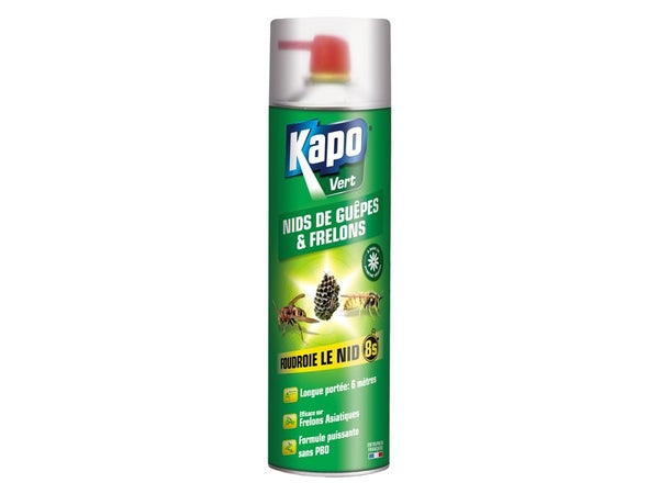 Aero nid de guepes kapo vert 500ml