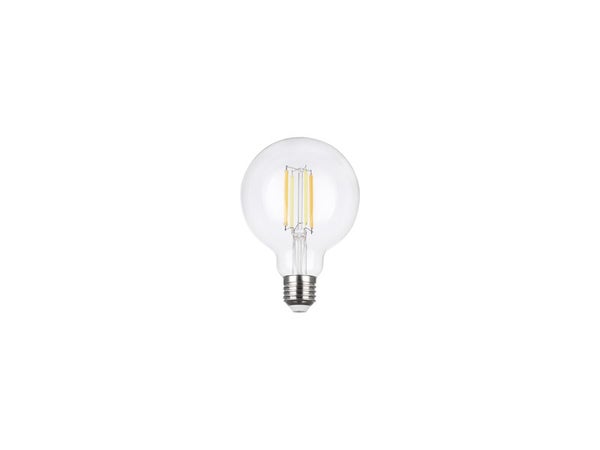 Ampoule connectée led clair globe 95 mm E27 806 Lm = variation de blancs, EGLO