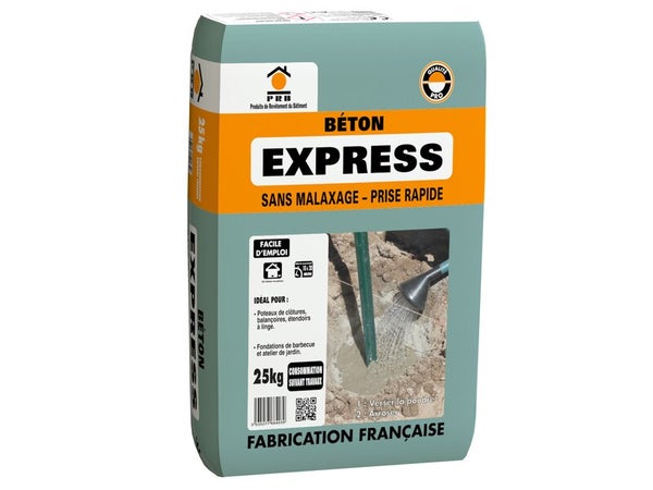 Béton express, PRB, 25 kg gris