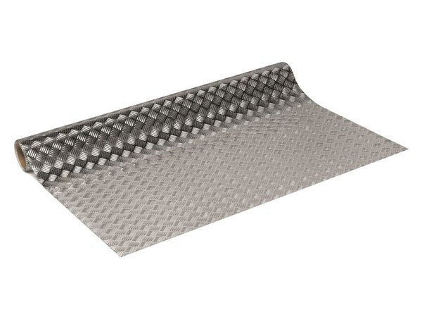 Rouleau adhésif décoratif Riffel, argent, 45 cm x 200 cm