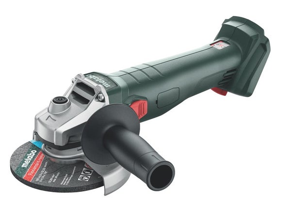 Meuleuse d'angle sans fil 125 mm METABO 602249840, 18 v
