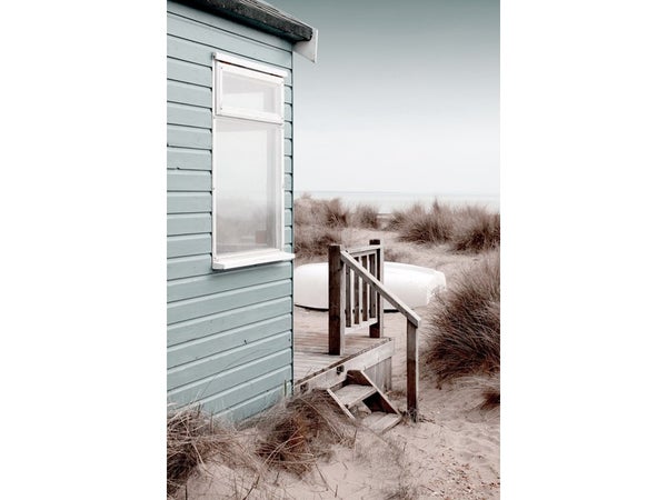 Toile imprimée Cabane sur plage ARTIS l.44.5 x H.30 cm