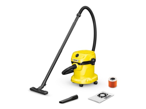 Aspirateur de chantier eau et poussières KARCHER WD2 PLUSV, 20 kpa, 15 l