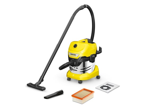 Aspirateur de chantier eau et poussières KARCHER WD4 S V, 21 kpa, 20 l