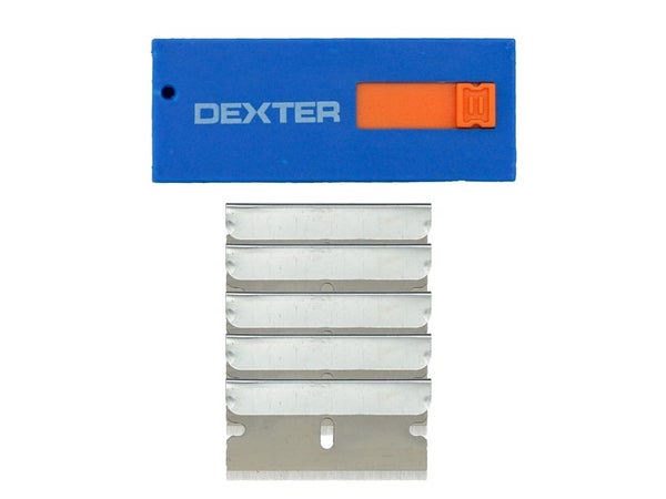 Lot de 3 lames de rechange pour grattoir DEXTER