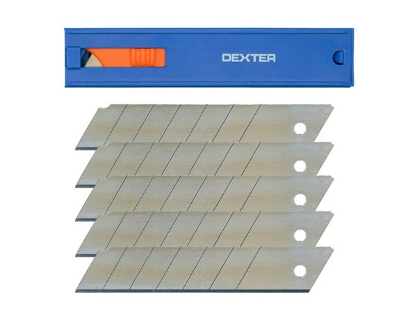 Lot de 5 lames cutter 25 mm DEXTER