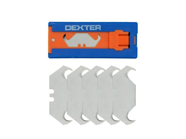 Lot de 5 lames crochets cutter DEXTER