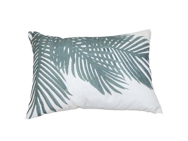 Coussin l.30 NATERIAL Palmes vert cactus