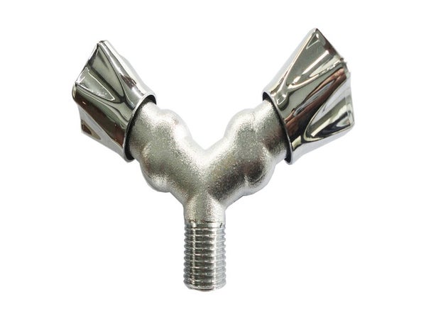 Robinet d'arrêt valve d'angle à clapet en laiton 15 / 21