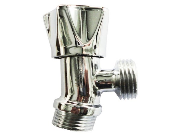 Robinet d'équerre M1/2 3/4, EQUATION, chrome