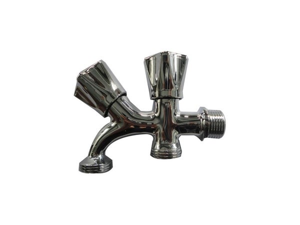 Robinet d'arrêt, male / male 15 x 21 mm 20 x 27 mm
