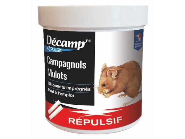 Lot de 50 batonnets de repulsifs mulots DECAMP'S