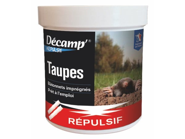 Lot de 50 batonnets de repulsifs taupes DECAMP'