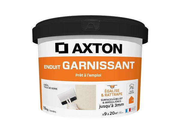 Enduit de rénovation et garnissant en pâte AXTON 15 kg