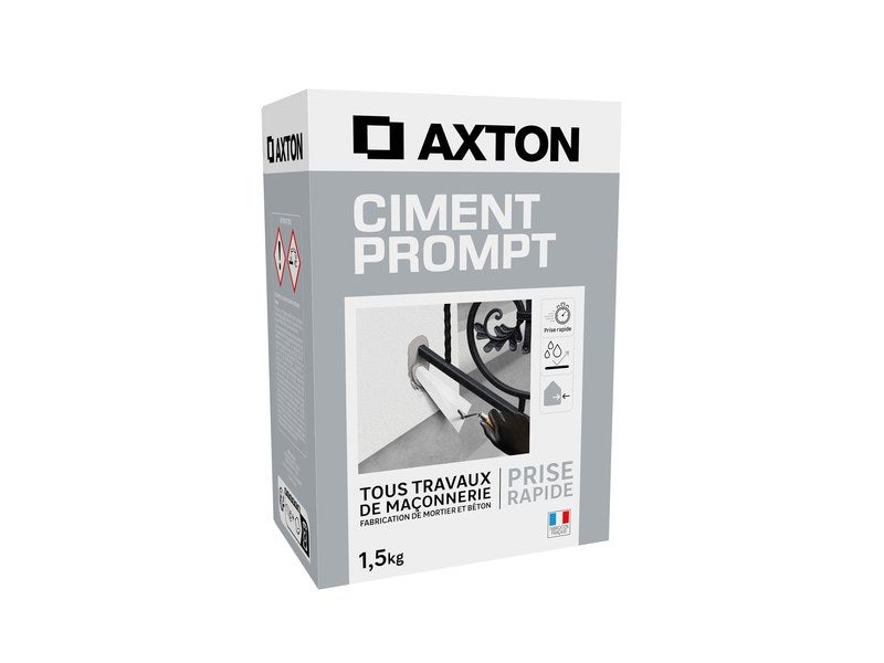 Ciment gris prompt AXTON 1.5 kg