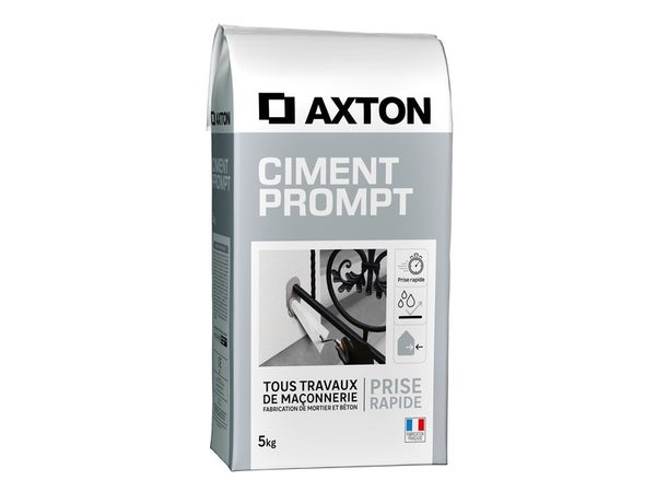 Ciment gris, AXTON, prompt 5kg