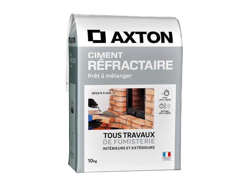 Ciment réfractaire AXTON 10 kg