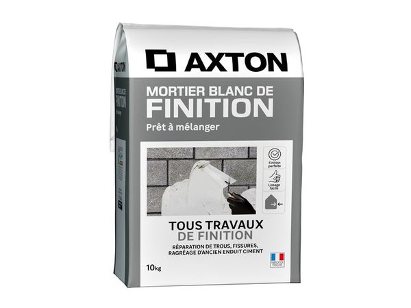 Mortier de finition gris AXTON 10,0 KG