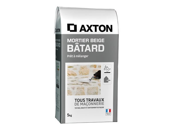 Mortier batard beige AXTON 5kg