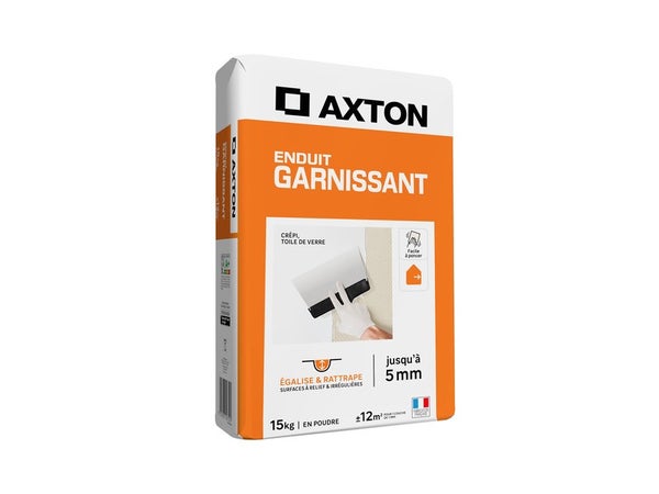 Enduit de renovation et garnissant en poudre AXTON 15 kg