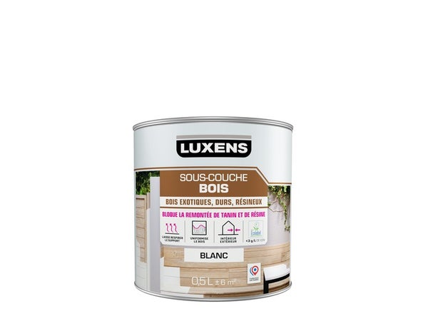 Sous-couche bois, LUXENS, 0.5 litre
