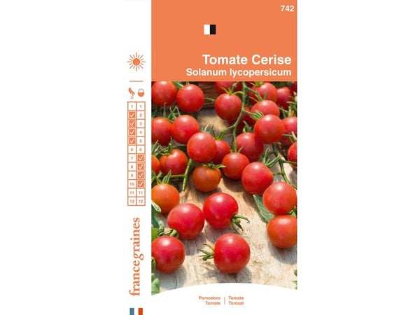 Sachet graines tomate cerise, FRANCE GRAINES, 2 g