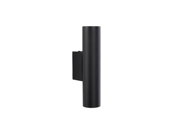 Applique Figura, 2xGU10, design noir LUSSIOL