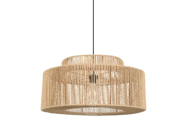 Suspension 1xE27 papier naturel YUCATAN diam. 56 cm