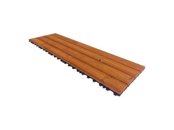 Dalle clip en pin THT SMARTDECK, L.  120 x L.  40 cm x Ep. 25 mm