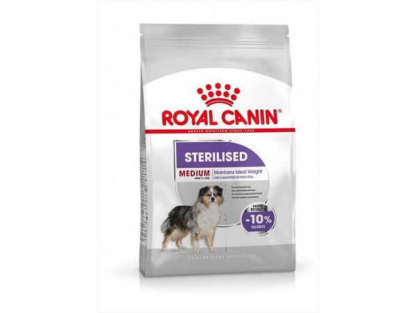 Croquette pour chien medium Sterilised, ROYAL CANIN, 12 kg