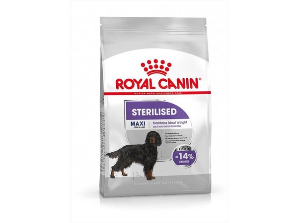 Croquette pour chien maxi Sterilised, ROYAL CANIN, 12 kg
