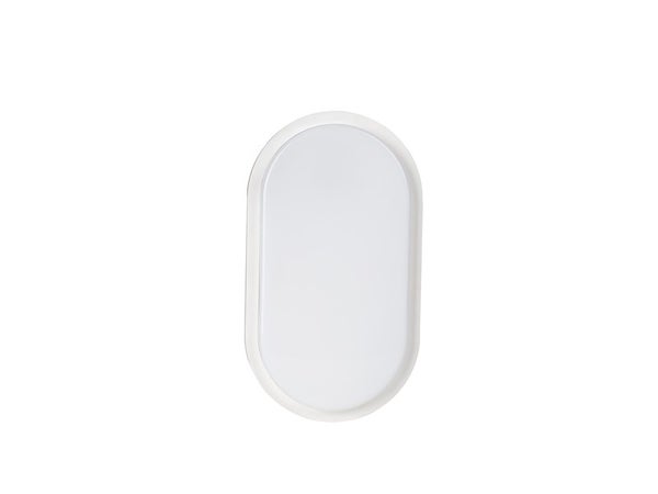 Hublot extérieur LED intégrée oval H.27 cm 2160 Lm blanc Ezy INSPIRE