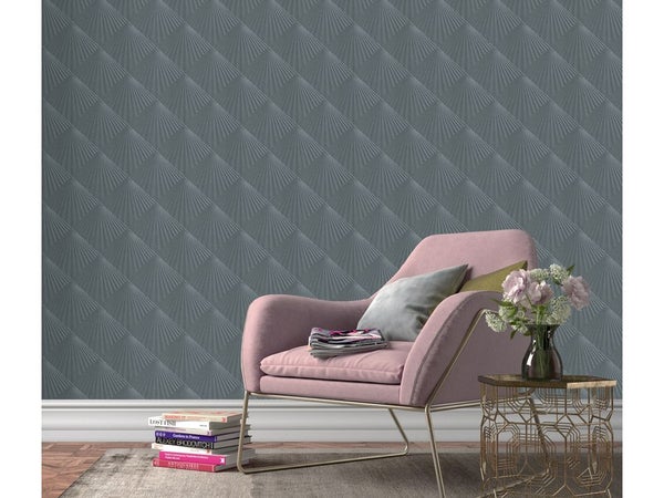 Papier pient à peindre revêtement de rénovation sur intissé 140 g/m² palmette