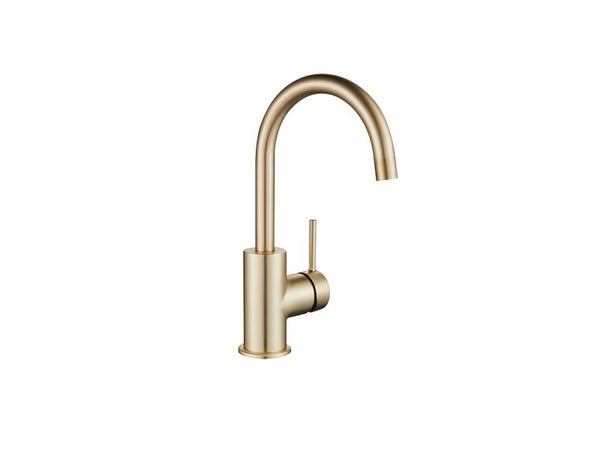Mitigeur lavabo, SENSEA Loa L, or brossé