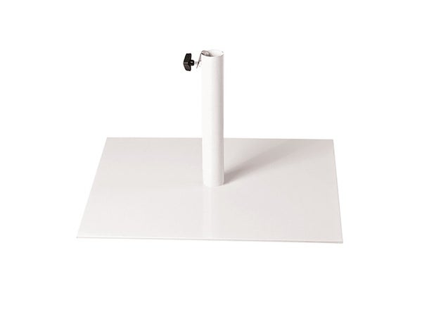 Pied de parasol autoportant, FLAT, blanc