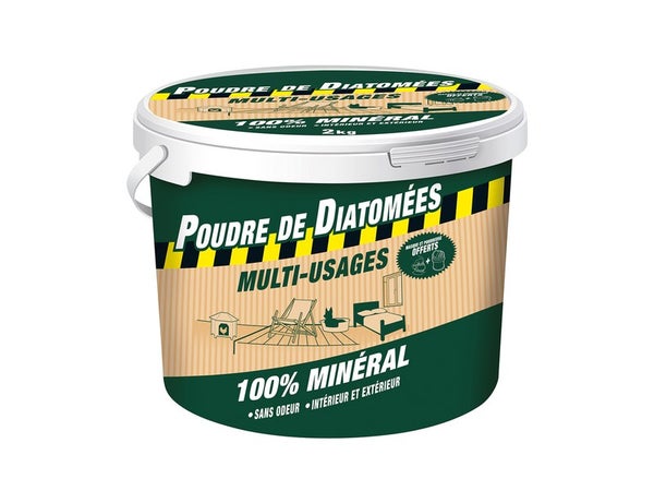 Terre de diatomée anti-fourmis, BARRIERE A INSECTES, 2 kg