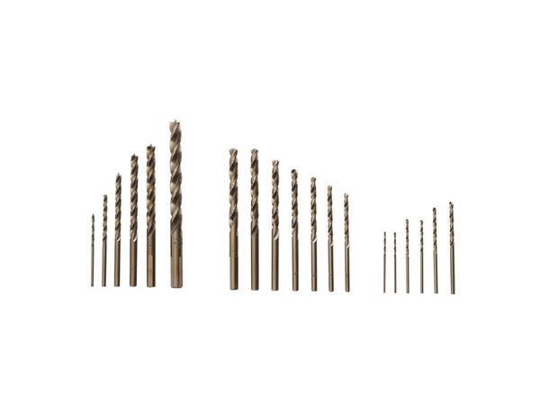 Coffret de 19 forêt bois/métal DEXTER PRO