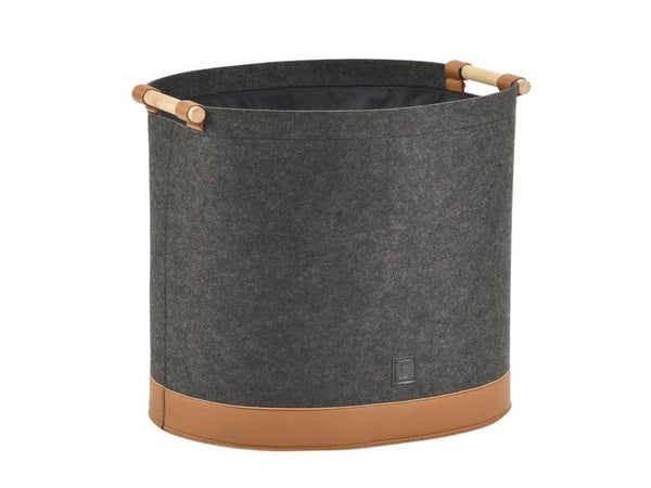 Panier a granules CASUAL gris/marron l.50 x H.45 cm