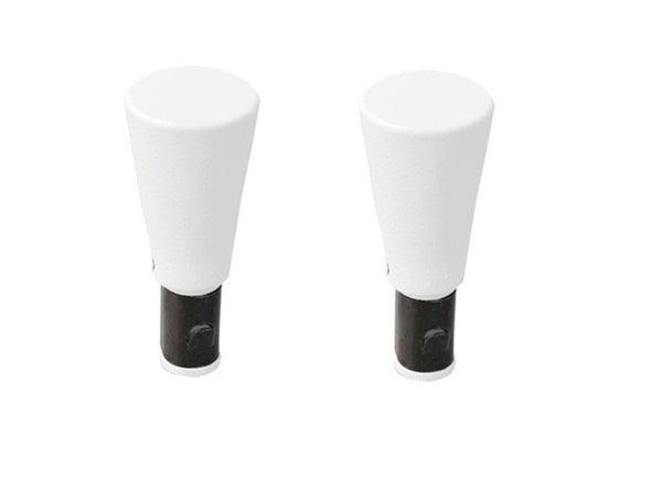 2 embouts pour barre de vitrage, Diam.10 mm, blanc Cosy, CESSOT