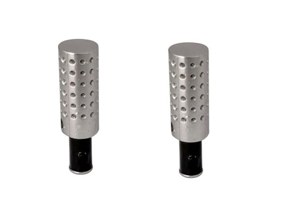 2 embouts pour barre de vitrage, Diam.10 mm, gris Design, CESSOT