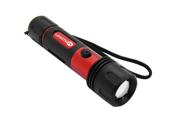 Lampe de poche, rechargeable, alu, 525-165 lemens,  LEXMAN