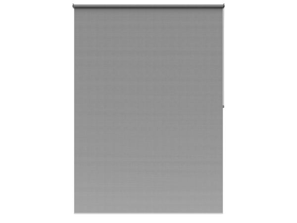 Store enrouleur tamisant Samba gris, l.135 x H.250 cm, INSPIRE