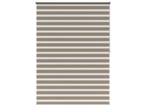 Store enrouleur jour/nuit Bolero sable, l.165 x H.250 cm, INSPIRE