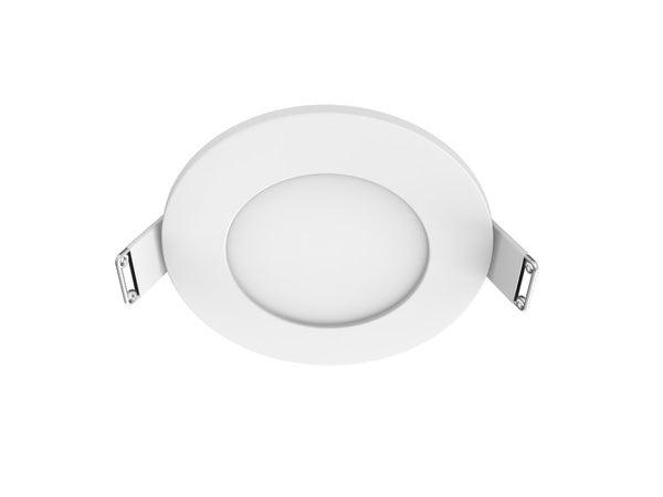 Spot encastrable Kilia, led intégrée, pour salle de bain, IP65, rond, INSPIRE, blanc