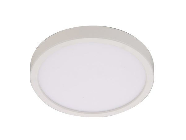 Spot, led integree, de 2700 a 4000K, IP44, rond, Diam. 17 cm, INSPIRE, blanc